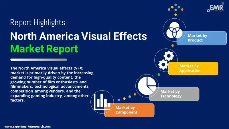 north america visual effects market by segments
