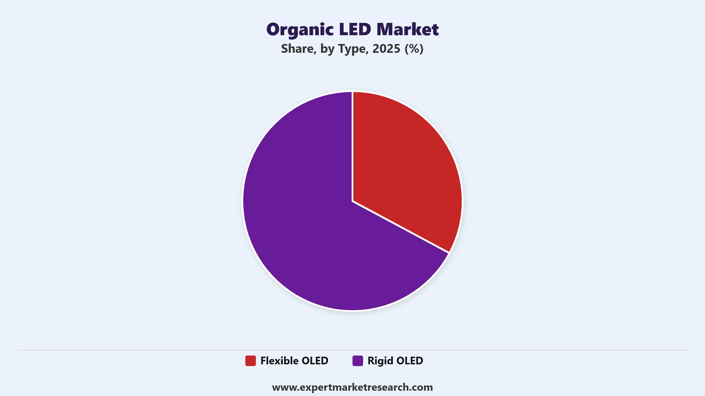 Organic LED Market Segment Type