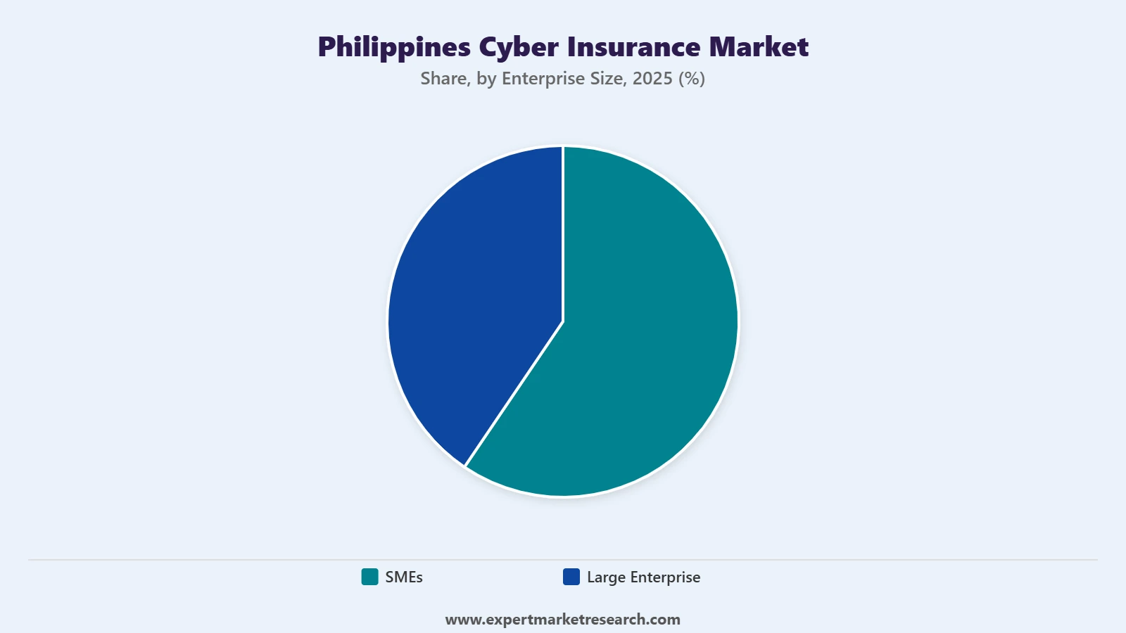 Philippines Cyber Insurance Market Segment Enterprise Size