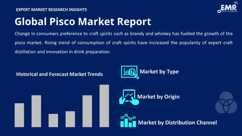 pisco market by segments