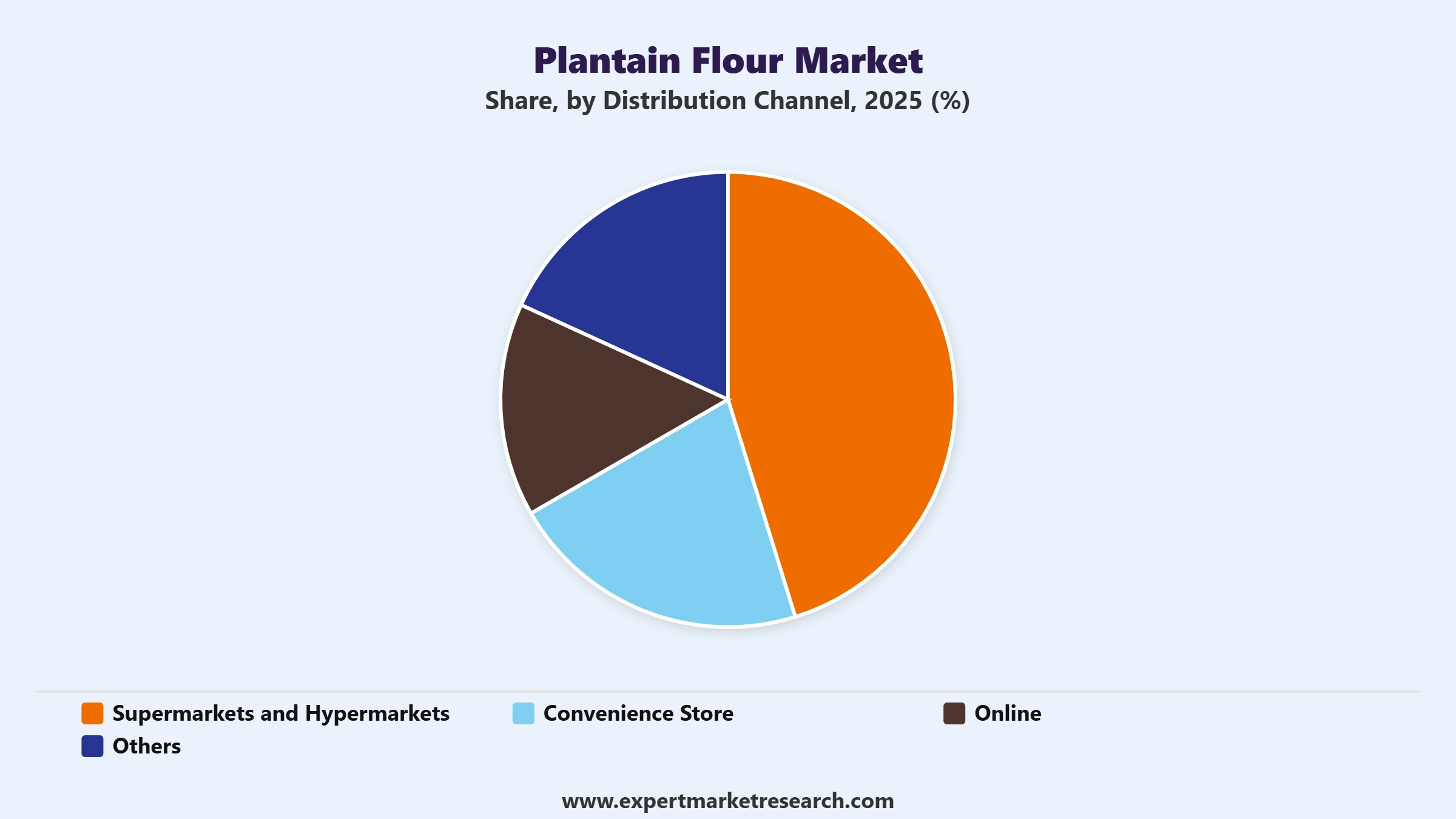 Plantain Flour Market Segment Distribution Channel
