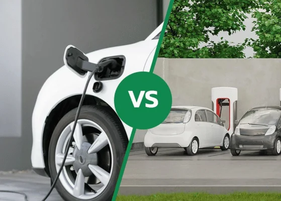 Public vs Private EV Charging in India