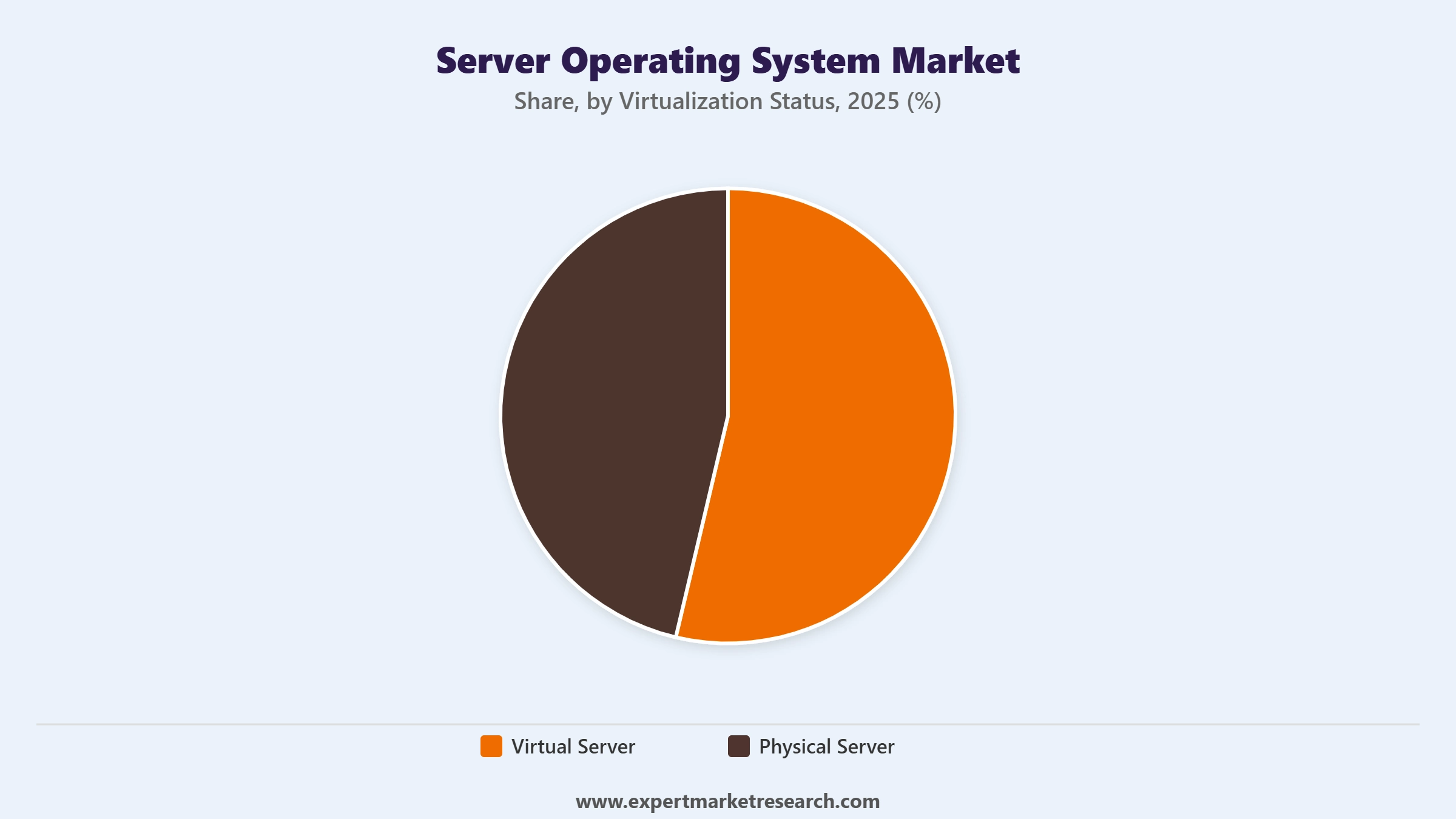 Server Operating System Market Segment Virtualization Status