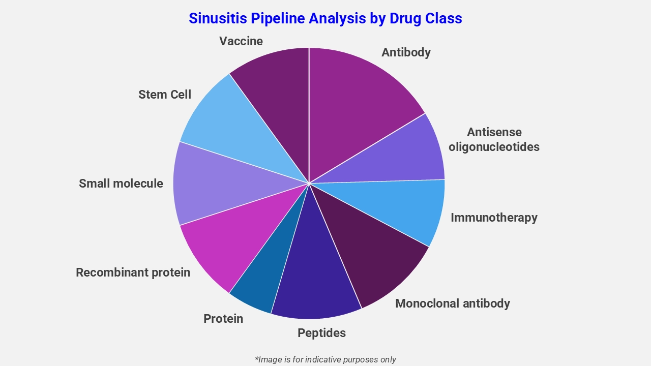 Sinusitis Pipeline Analysis By Drug Class