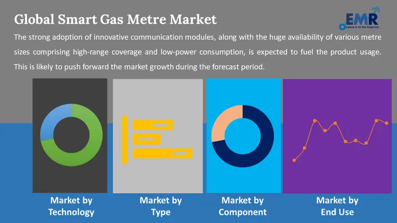 smart gas metre market by segments