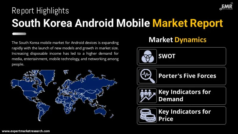 south korea android mobile market by region