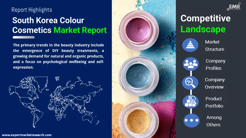 south korea colour cosmetics market by region