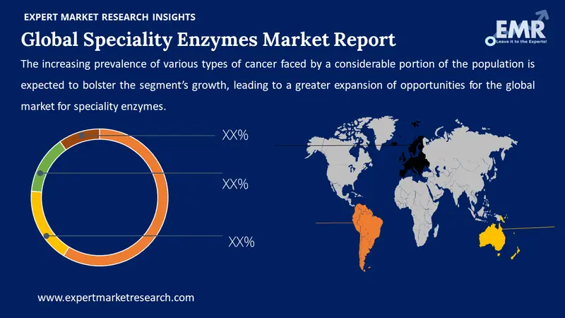 speciality enzymes market by region