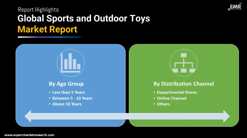 sports and outdoor toys market by segments