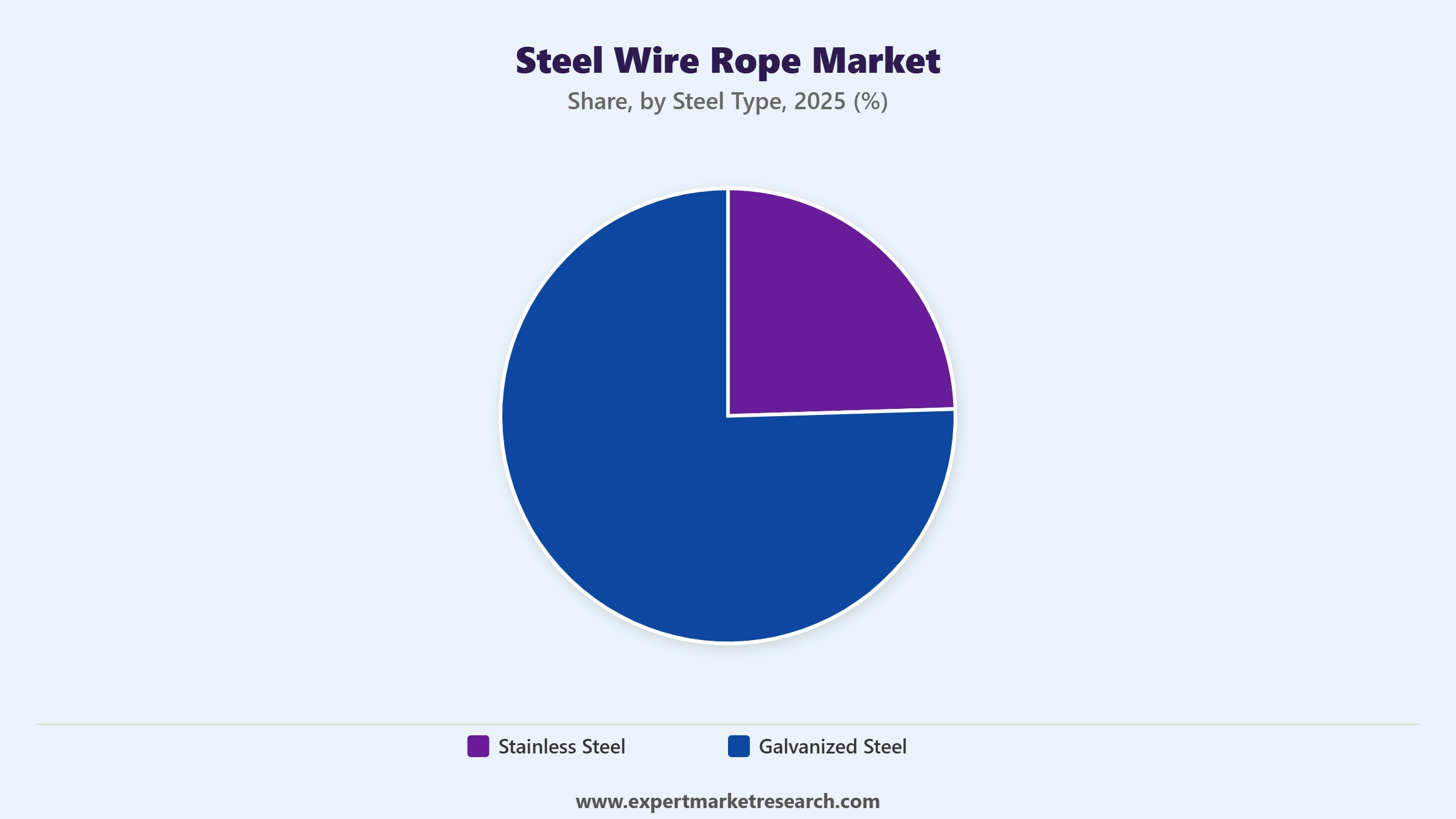 Steel Wire Rope Market Segment Steel Type