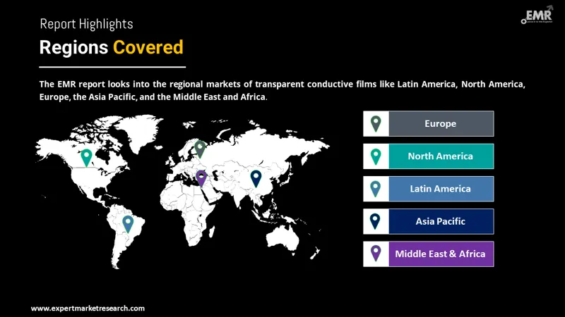 transparent conductive films market by region