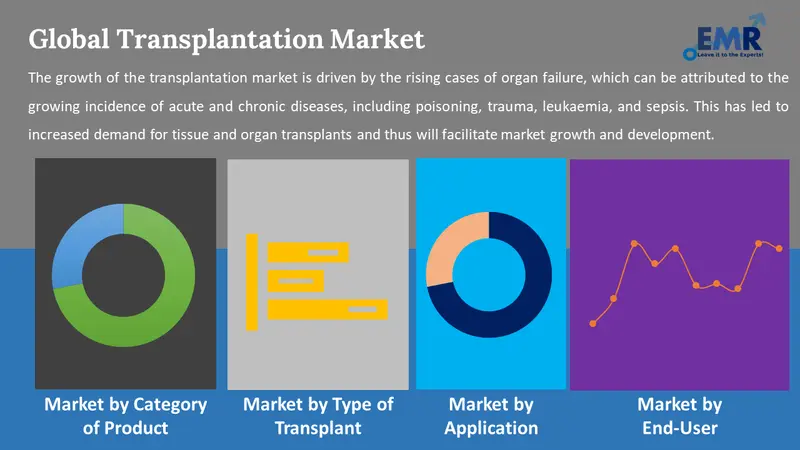 transplantation market by segments