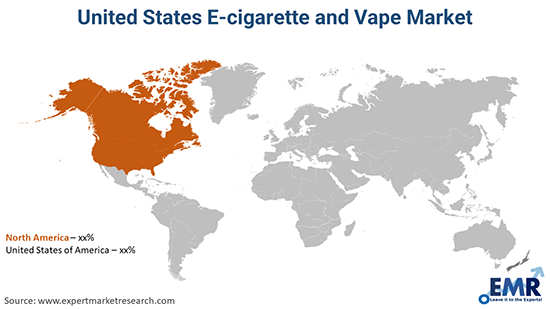 United States E-cigarette and Vape Market By Region