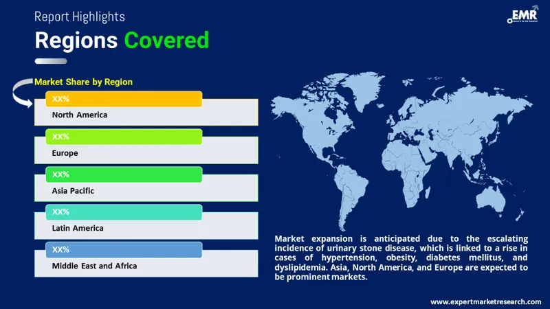 ureteroscopy market by region