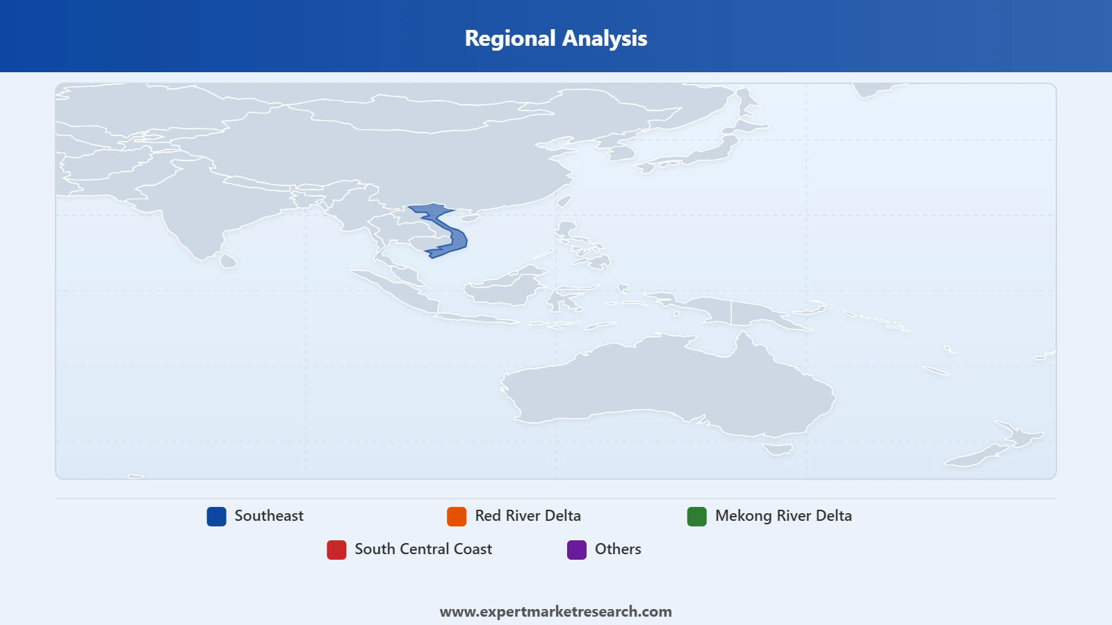 Vietnam Lottery Market Regional Analysis