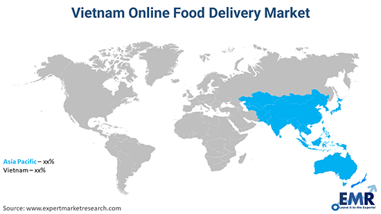 Vietnam Online Food Delivery Market By Region