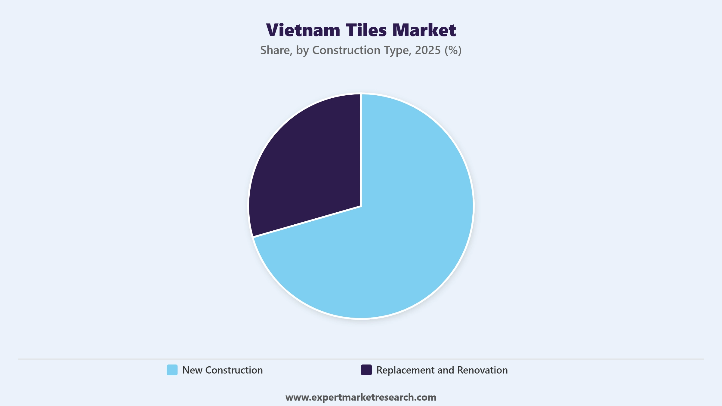 Vietnam Tiles Market Segment Construction Type