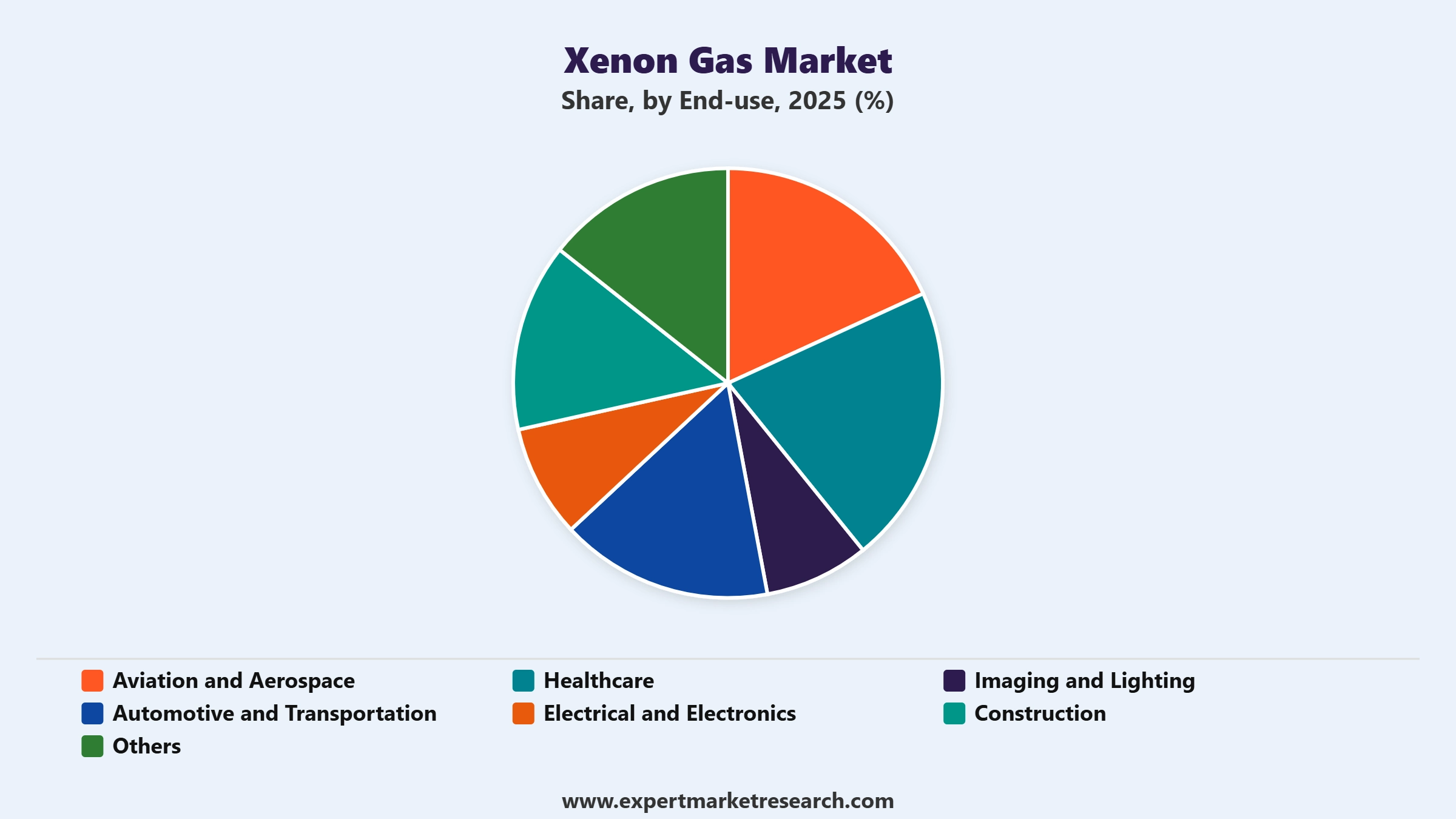 Xenon Gas Market Segment End Use