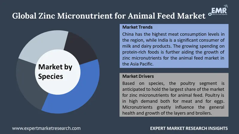 zinc micronutrient for animal feed market by segments